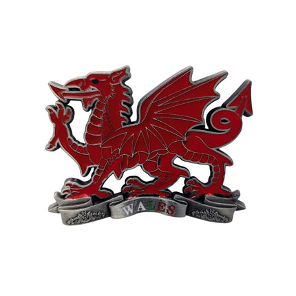 Wales Dragon Metal Magnet