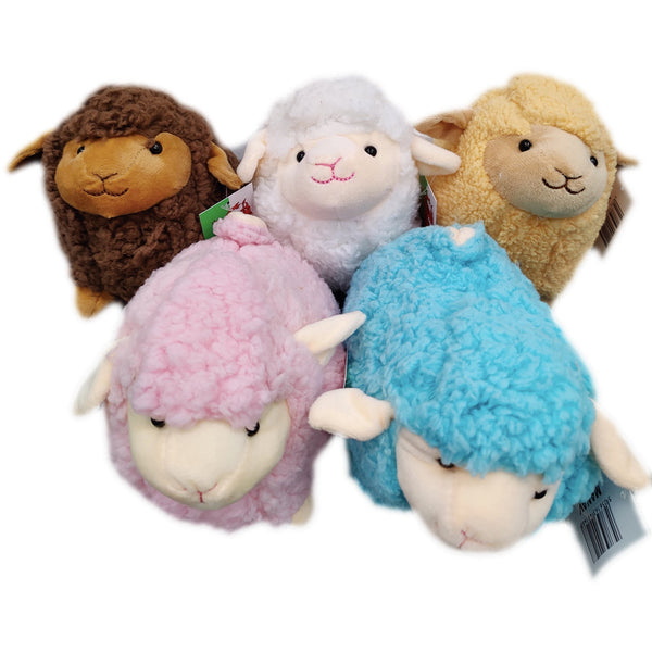 Multi-Colour Mini Lambs Plush | Soft, Pastel-Toned Mini Lambs in Assorted Colours | Pocket-Sized Plushies for Kids, Parties & Collectors | Cute, Cuddly & Colourful Farm Friends
