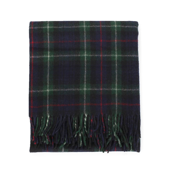 Welsh Woollens Recycled Wool Tartan Blanket Throw – Mackenzie | Eco-Friendly Sustainable Wool Blend | Soft, Warm & Durable for Sofa, Bed, Camping, Travel, Picnics & Heritage-Inspired Welsh Gift